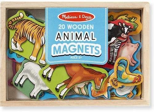 Melissa & Doug Magnetic Wooden Animals - The mammy's