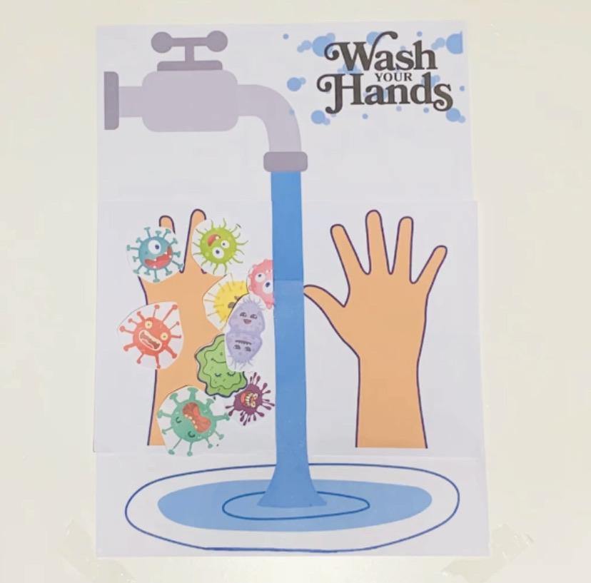 Wash your hands - The mammy's
